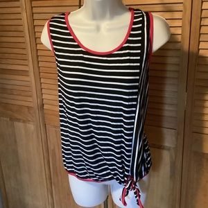 ☀️☀️Emi & Joe soft knit top tank side tie Perfect summer top Large New